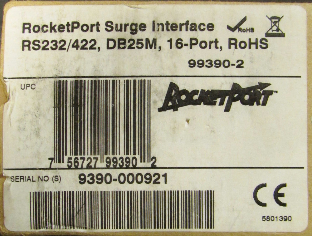 COMTROL 0623700297 RS232 422 DB25M Rocket Port Interface Module