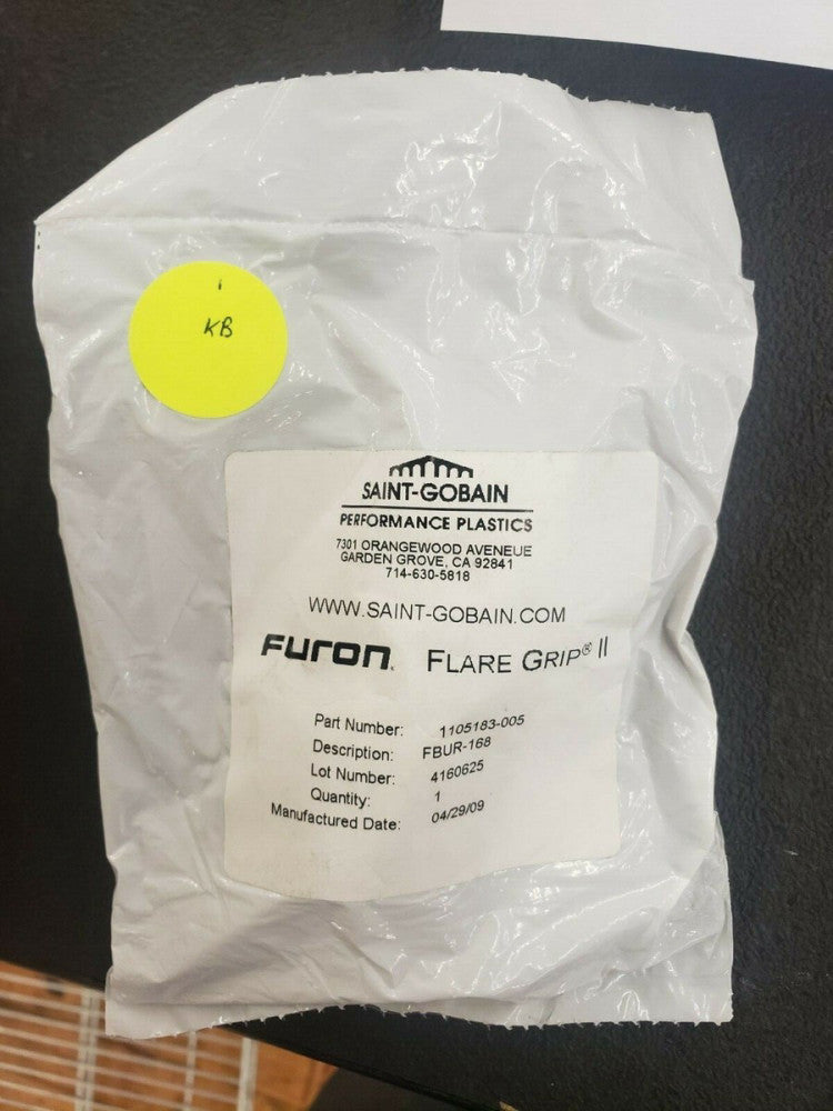 NEW, SAINT-GOBAIN, FBUR-168, Furon - Reducing coupling 1" weld x 1/2" weld PFA