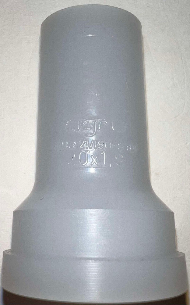 AGRU SDR 21 ISO S10 13/1 20 X 1.9 Piping Half Union PVDF/9
