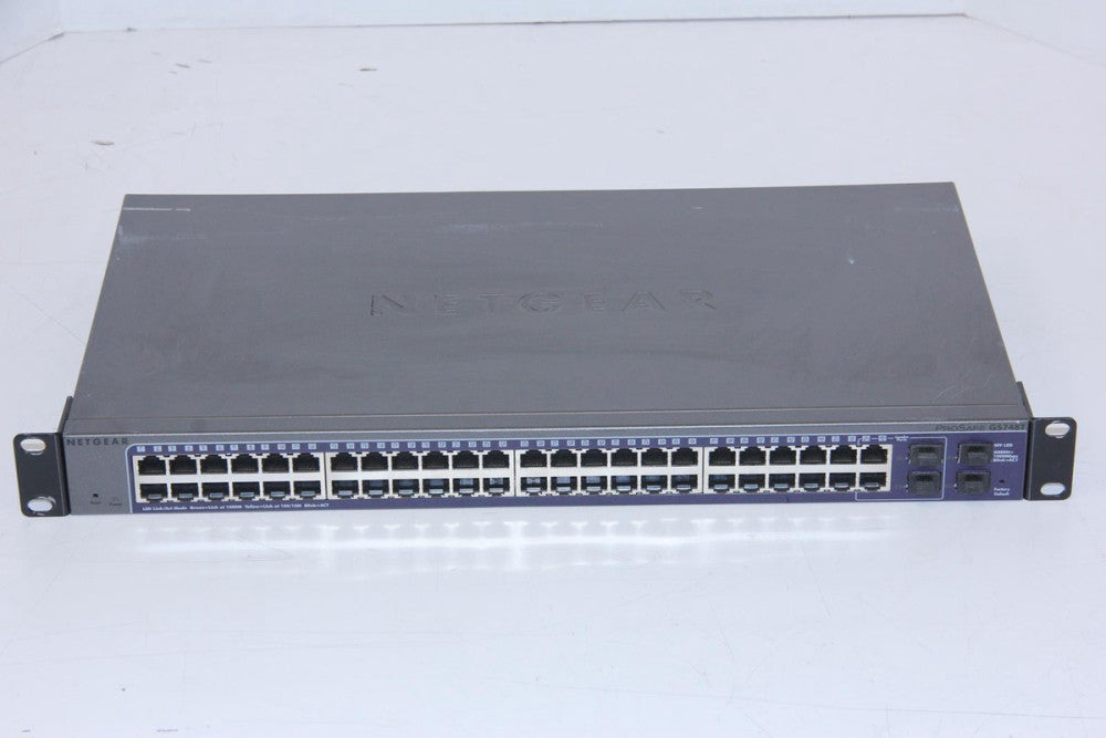 NETGEAR PROSAFE GS748T 48-Port Gigabit Ethernet Smart Managed Switch "TESTED"