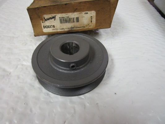 Browning BK36X7/8 V Belt Pulley 7/8" Bore