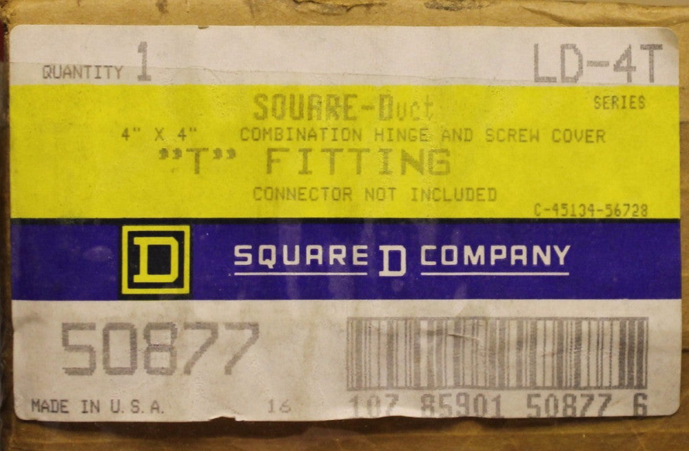 SQUARE D Square Duct Combo T Fitting LD-4T