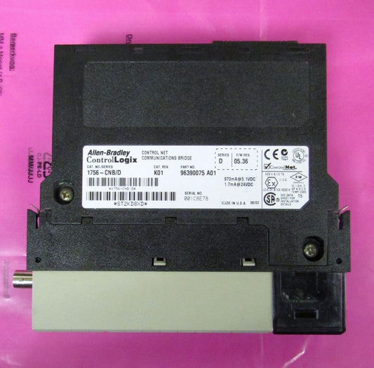 ALLEN BRADLEY 1756 CNB Series D Rev K01 Control Net Communications Bridge