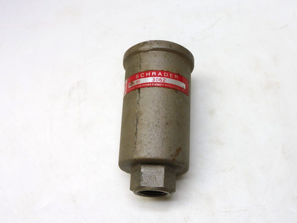SCHRADER 3062 AIR EXHAUST MUFFLER 1/2" NPT