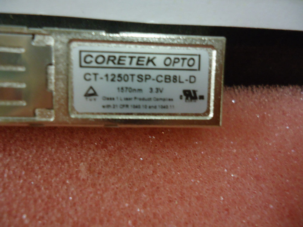 CT-1250TSP-CB8L-D 1570 Coretek SFP with DDMI, 1.25Gb/s, 80km Brand New!