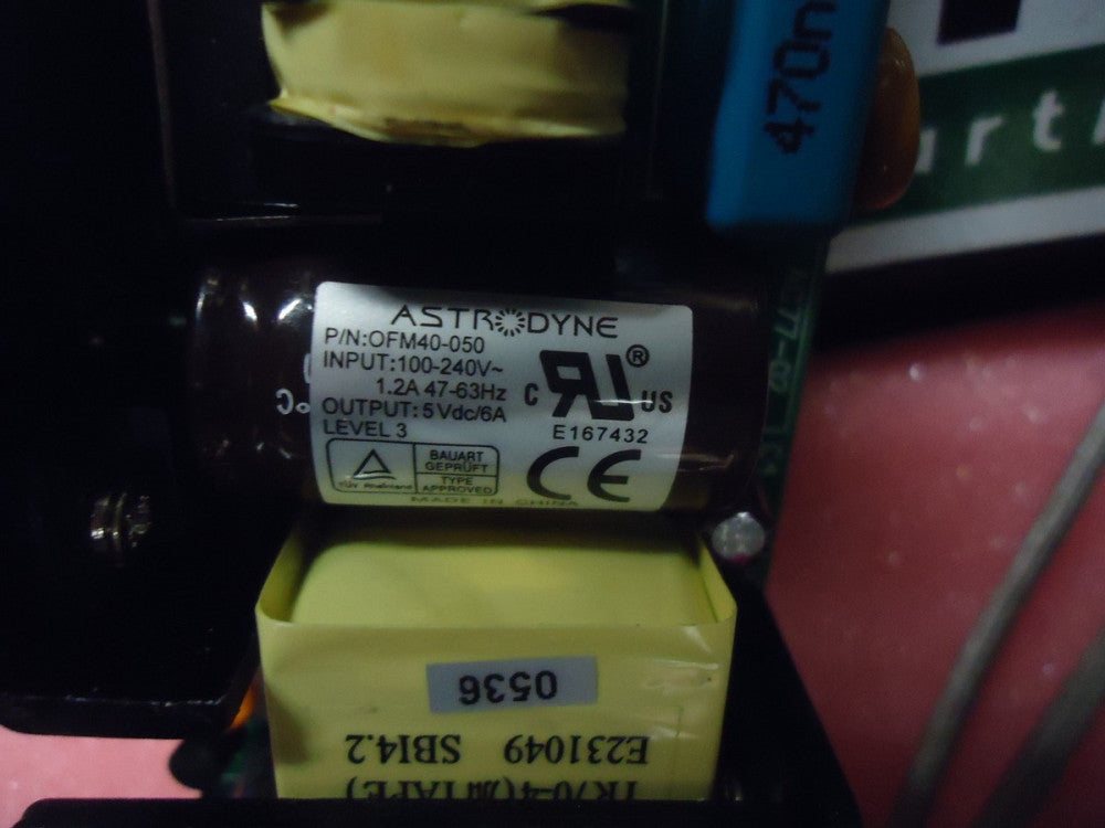 OFM40-050 Astrodyne 40W open frame 5VDC Brand New!