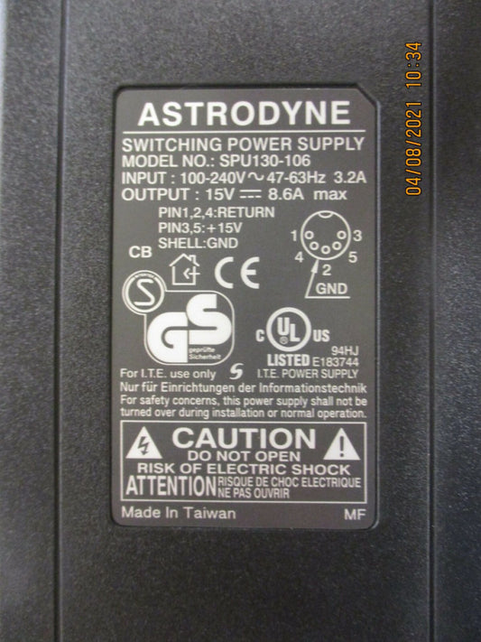 New, Astrodyne, SPU130-106, Switching Power Supply 