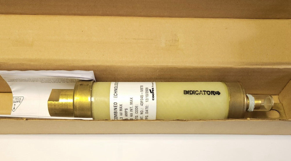 COOPER POWER 43F045 IVBTB 45 AMP 4.3 KV 50 KA Combined Technologies Fuse