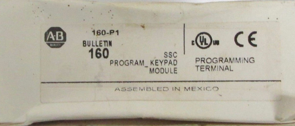 ALLEN BRADLEY 160-P1  SSC PROGRAM Keypad Module 160 P1 PROGRAMMING TERMINAL