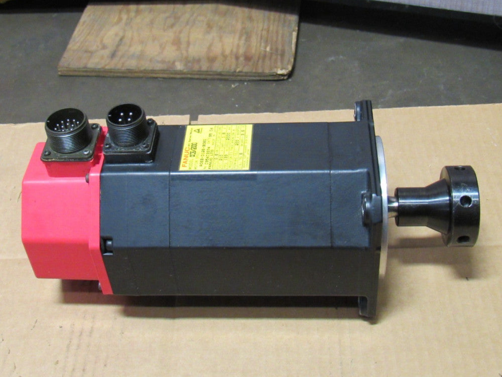 Fanuc Ac Servomotor A06B-0126-B080 ac6/2000 0.6Kw 3Ph 2000Rpm 210V 6Torque