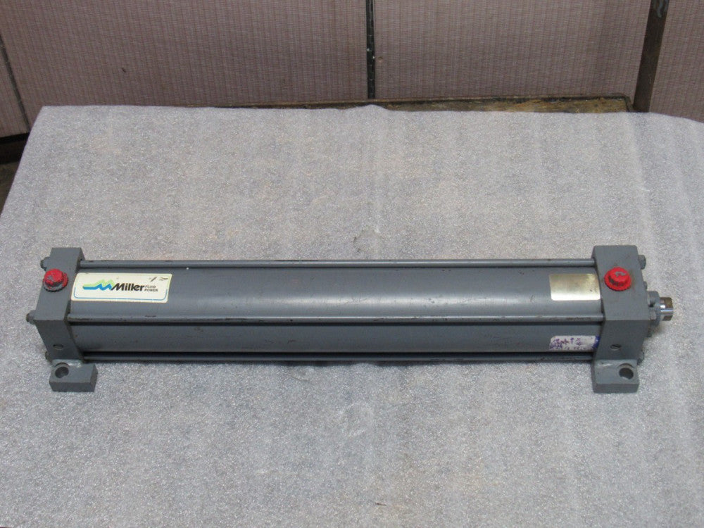 New Miller Pnuematic Cylinder A72B6B 250PSI 20"Stroke 3-1/4"Bore