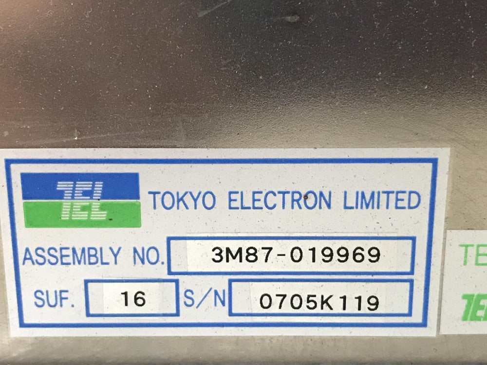 TEL TOKYO ELECTRON LIMITED 3M87-019969 CM Controller