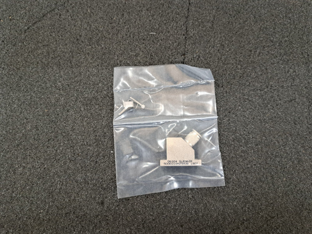 New, Glenair, 500E010M25H08, D-Sub Backshells MICRO-D ROUND/SIDE HEX HEAD JKSCR