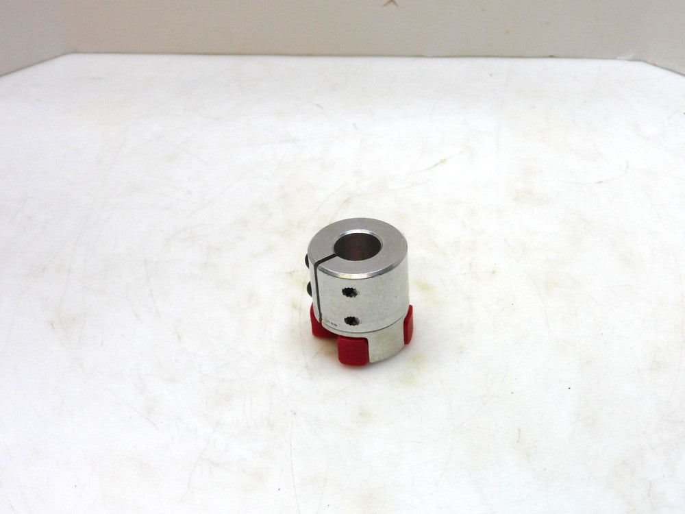 ROTEX 2-JAW ALUMINUM 1/2 COUPLING 14MM ID 30MM OD W/ SPIDER