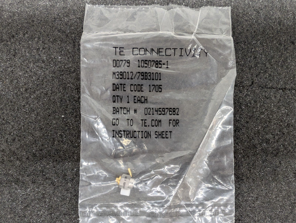 New, AMP/Tyco, 1050785-1, CONN COAXIAL CONNECTOR 2001 8101 92
