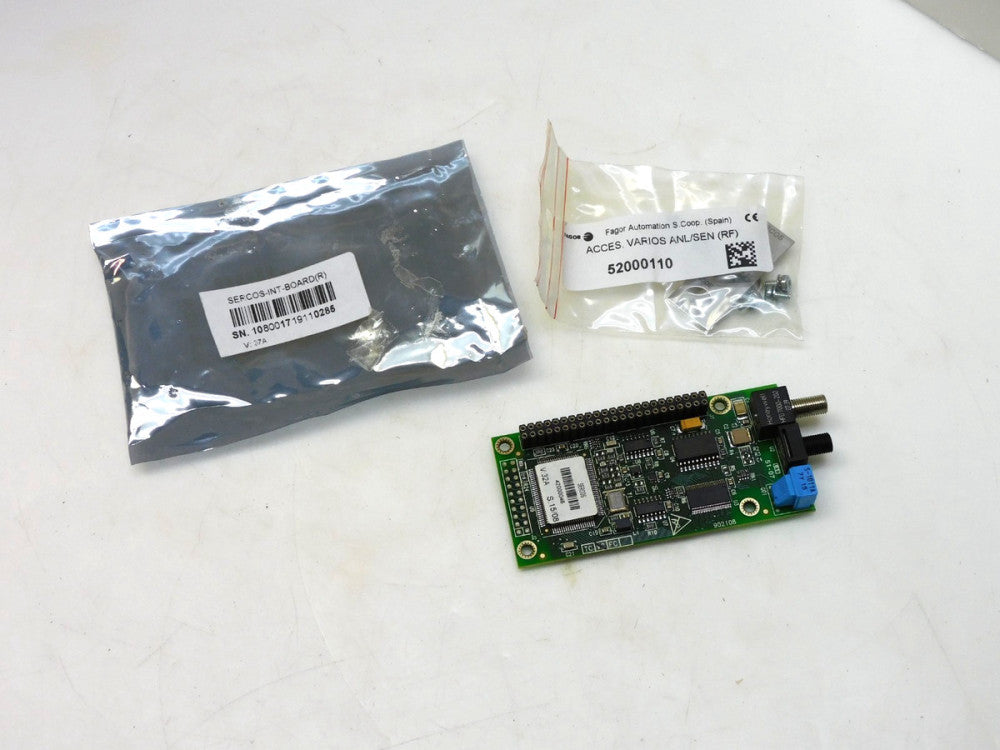 SERCOS-INT-BOARD 42000046 32A FIBER OPTIC BOARD HFD7000-202 902108