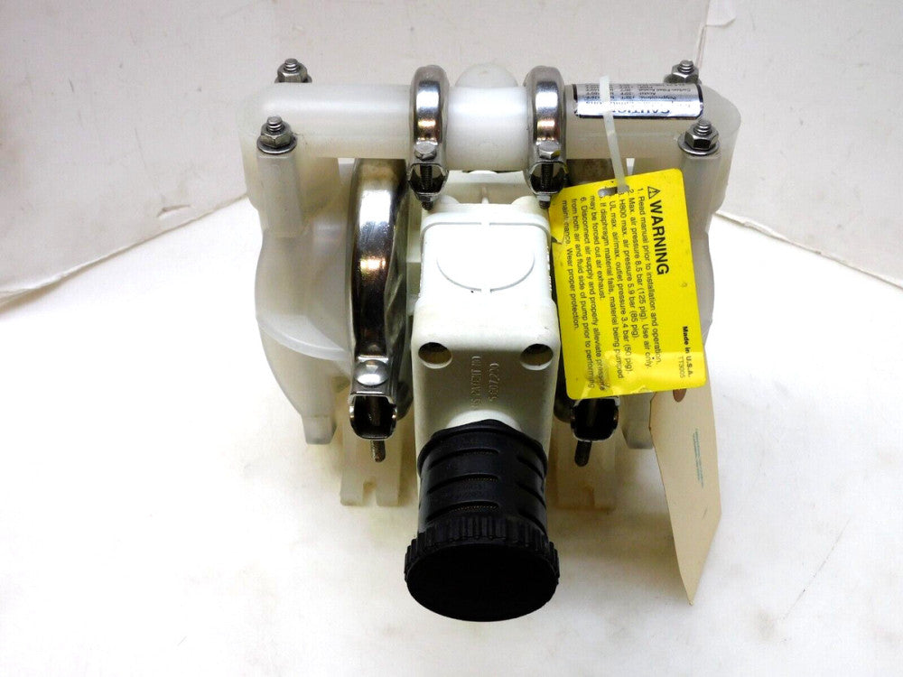 WILDEN P1/PPPPP/TNU/TF/KTV DIAPHRAGM PUMP 1/2" NPT POLYPROPYLENE