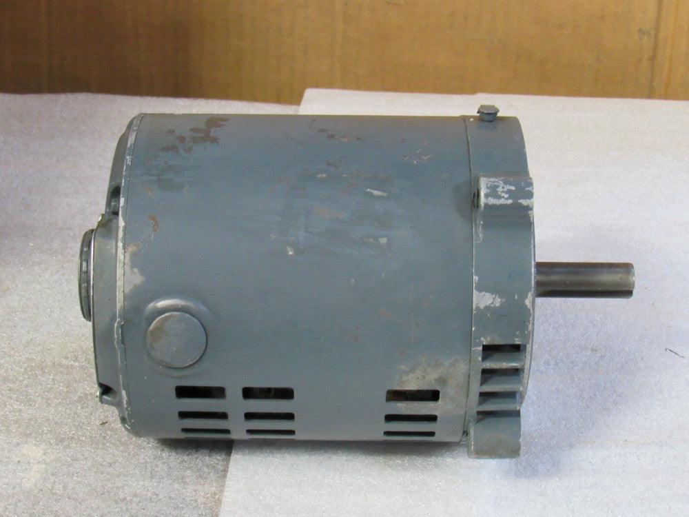 GE GENERAL ELECTRIC AC MOTOR  5KH33GG 991 115V 1/6 HP 1PH 56C FRAME 1725RPM USED