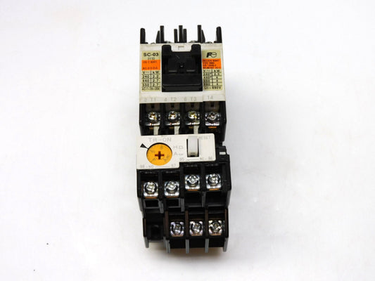 FUJI SC-03 STARTER 110-120V COIL 20A  W/ TR-0N 4-6A