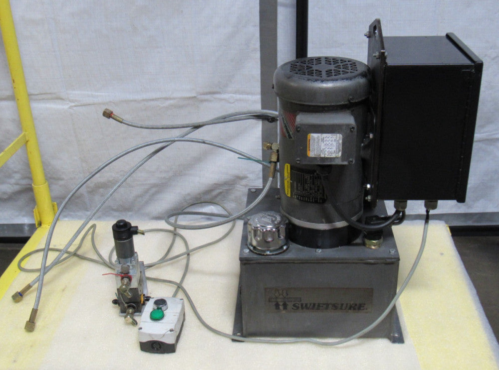 Swiftsure Hydraulic Pump Unit Power Pack W/ Reservoir 3Ph 1.5Hp 208-230/460V