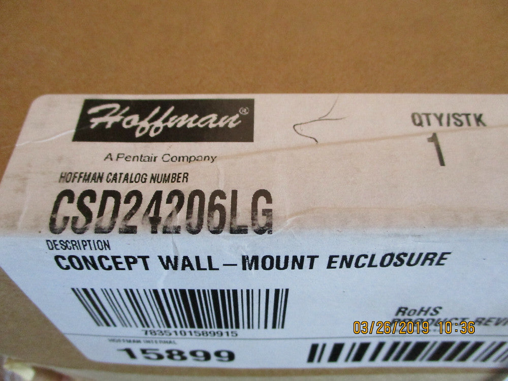 CSD24206LG Hoffman CONCEPT Wall Mt Encl, Type 4X  BRAND NEW!