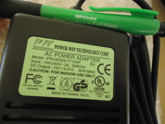 Power-Win PW-080A2-1Y12AP 80W Desktop Power Supply. Brand New!