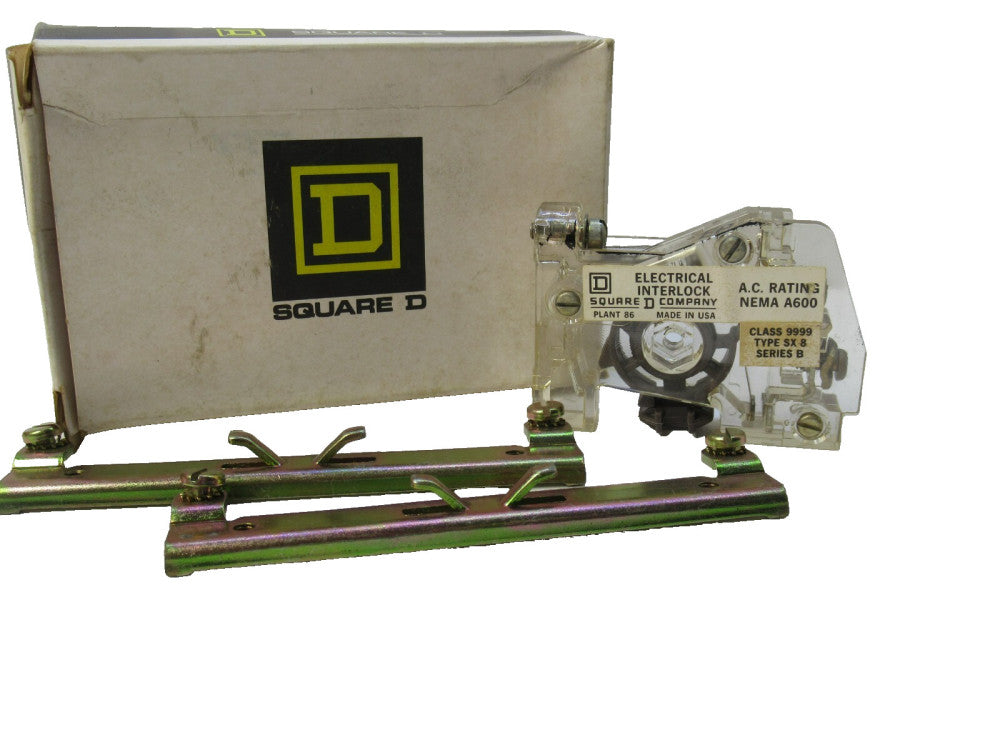 (NEW) SQUARE D 9999 SX-8 , 9999SX-8 , 9999SX8 Series B Electrical Interlock