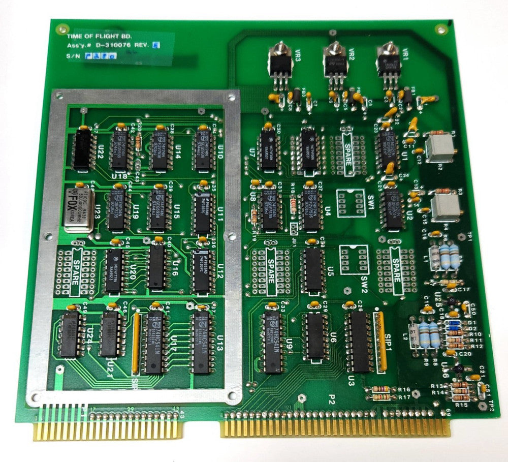 SONOSCAN INC ARTWORK C 410079 Revision C TIME OF FLIGHT Module D 310076 Revision