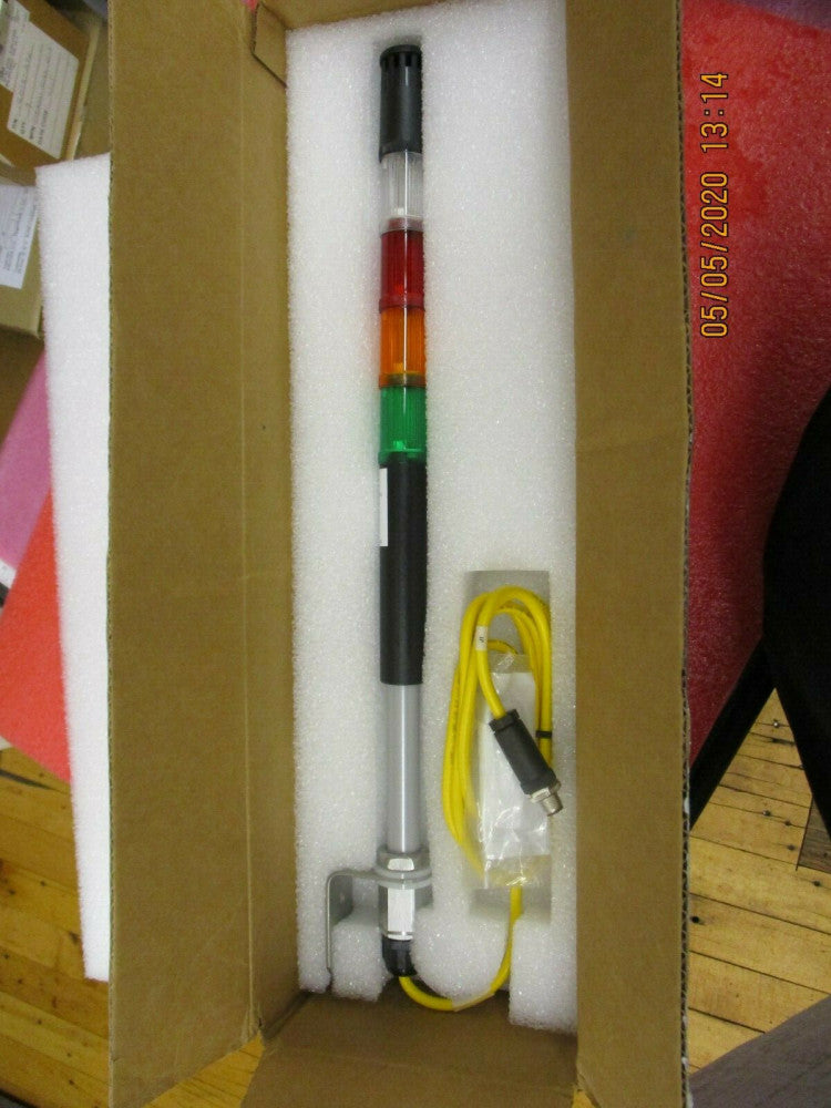New - Allen Bradley -855D-T10SC20B24Y3Y5Y4Y7C1 -30 mm Preassembled Stack Light