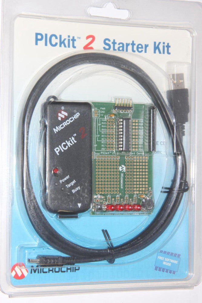 MICROCHIP TECHNOLOGY DV164120 PICkit 2 Microcontroller Starter Kit