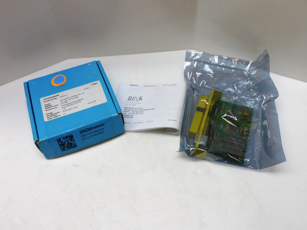 DINA ELEKTRONIK 1EGV7A DNDS MODULAR INPUT CARD DNDS1EGV7A 26EG33