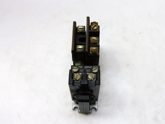 AOSMITH CLARK TYPE PMS 600V SLIM JIM RELAY NO / 1-NC 1-NO TB-139-10 24V COIL