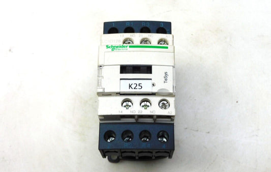 SCHNEIDER ELECTRIC LC1D128 AC CONTACTOR 120V COIL 50/60Hz