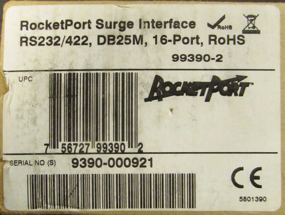 COMTROL 0623700297 RS232 422 DB25M Rocket Port Interface Module