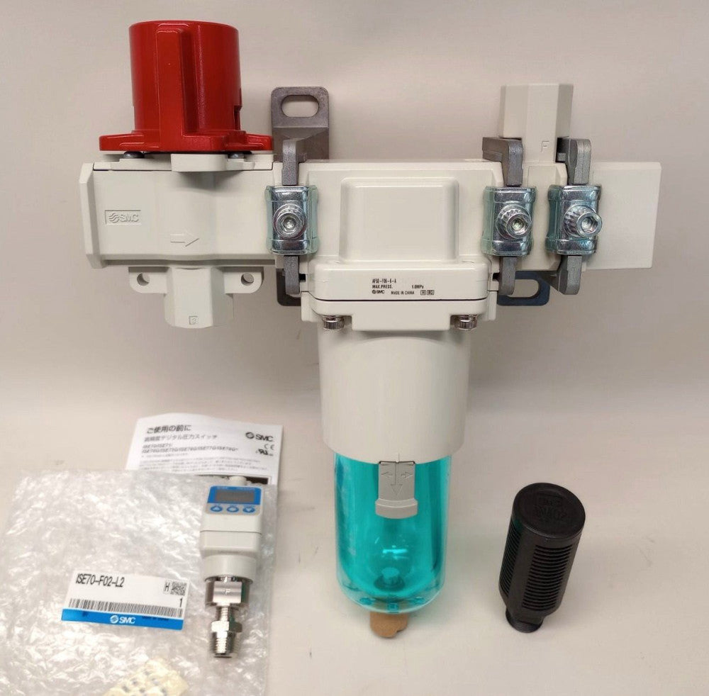SMC AC50X-F06-6-A-X2473 Filter Regulator Air Combination Assembly