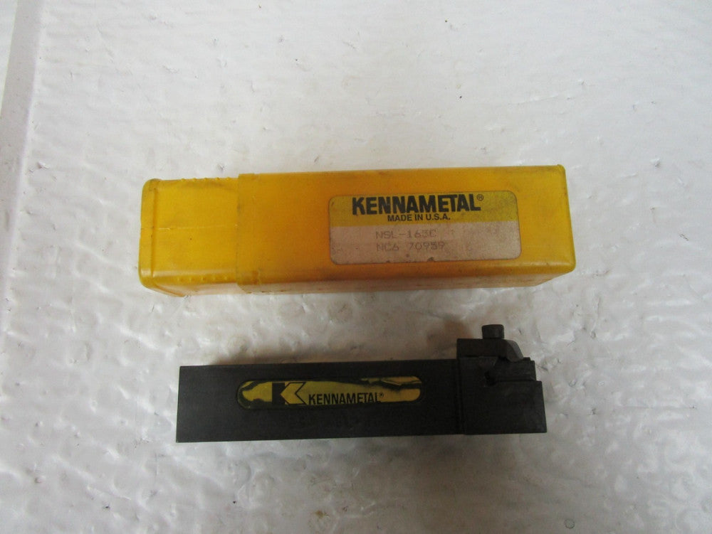 Kennametal Indexable Grooving Tool Holder 1'' Shank NSL-163C