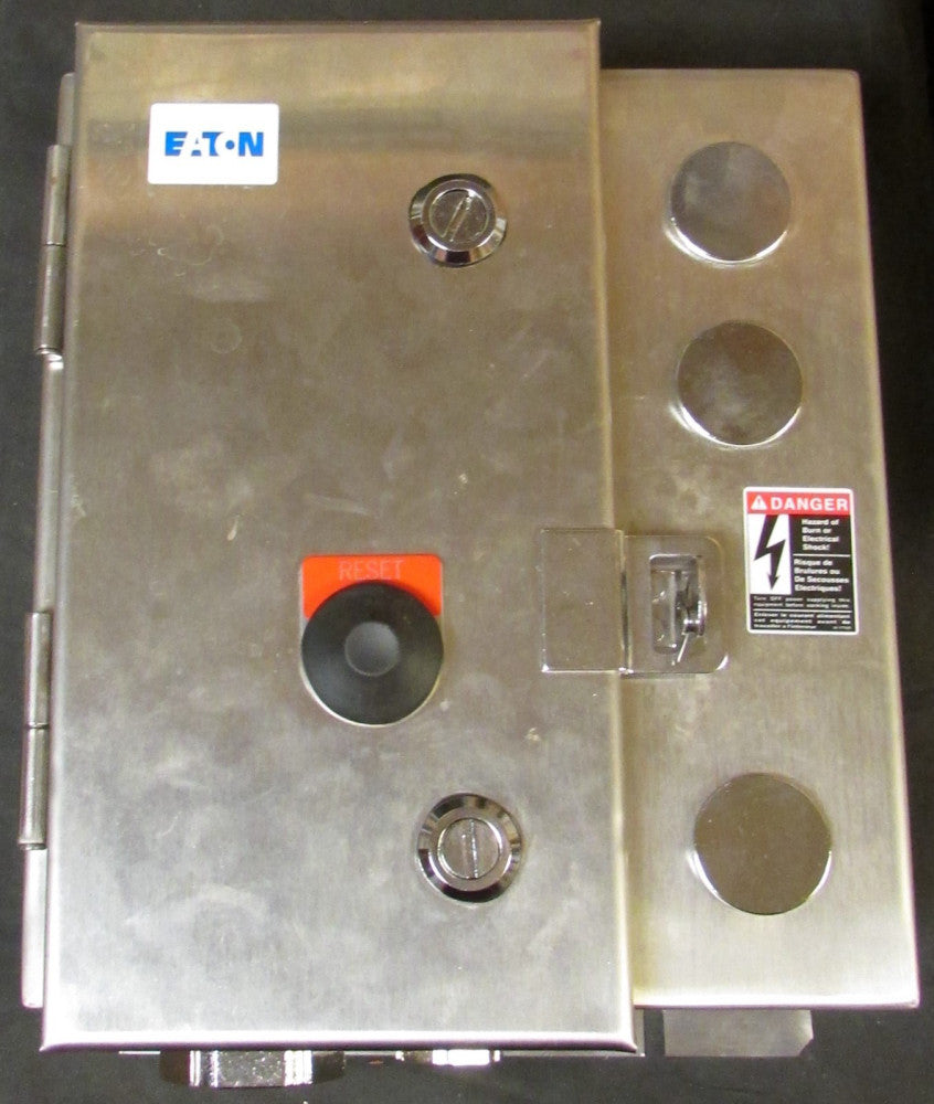 EATON CUTLER HAMMER ECN0504CAA Size 0 AN19BN0 Starter Nema 4X Enclosure