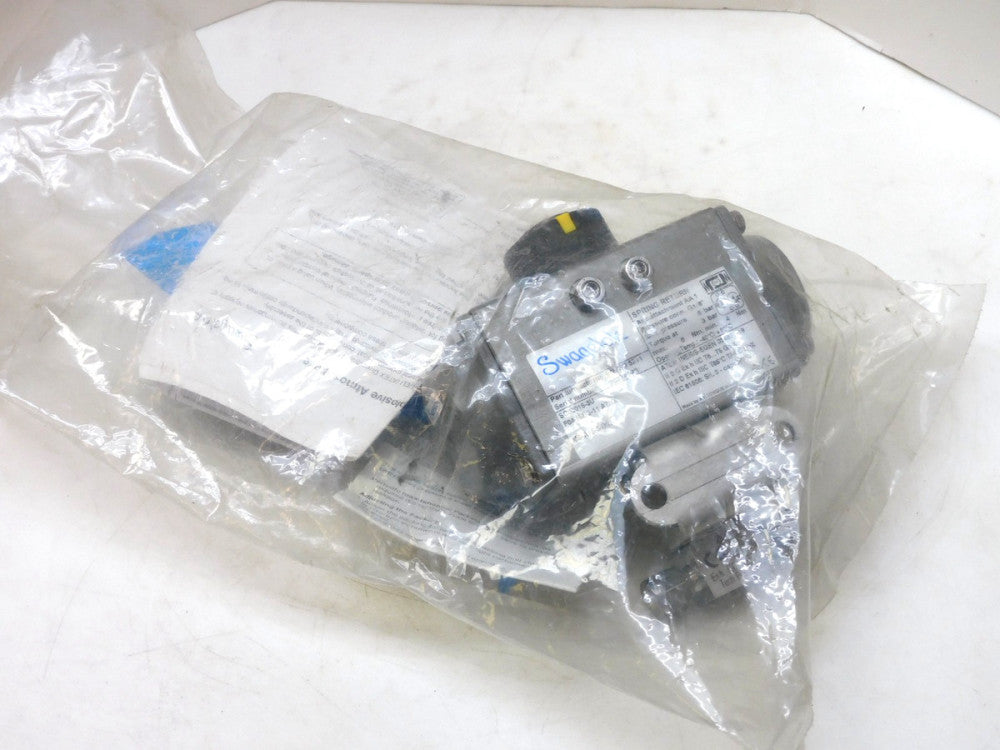 Swagelok SC00015-3U F04-N-DS-11 AZNX Actuator W/ Ball Valve 1/4" tube