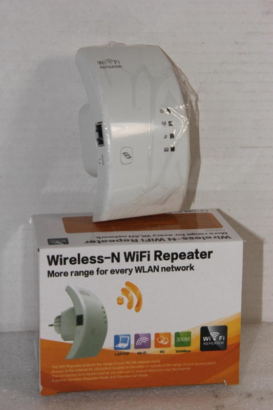 NEW Lot of 100 Model 22500618 Wireless-N Wifi Repeaters