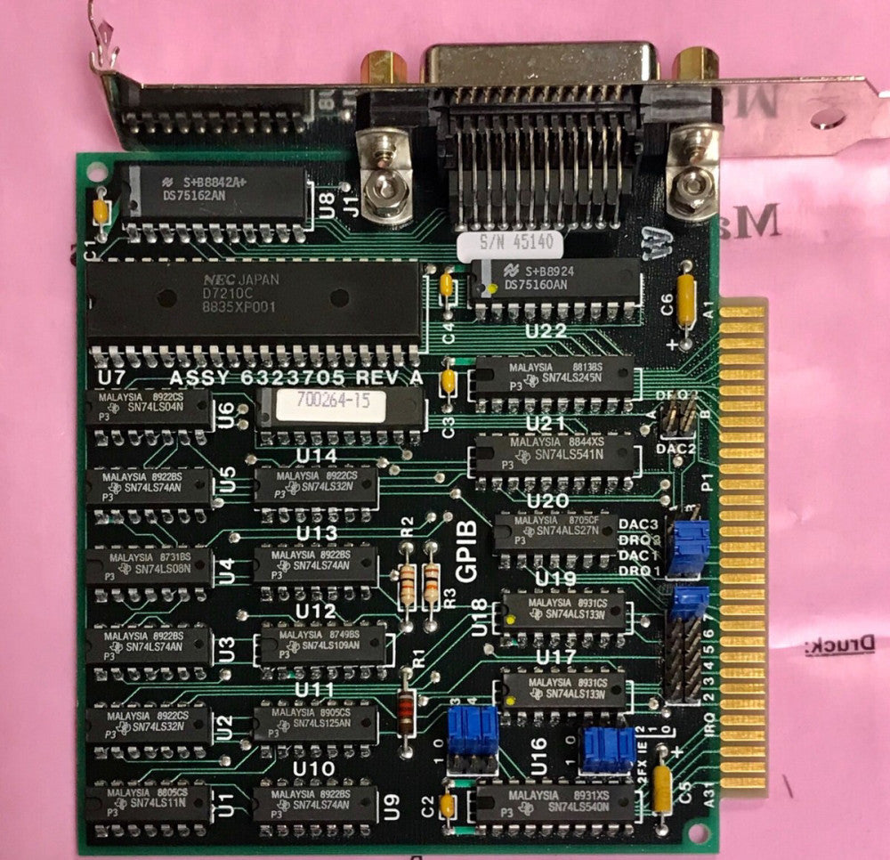 ALLEN BRADLEY GLOBE 6120-AGB 6181770 EC Level A79446 GPIB 6323706 667523 6323705