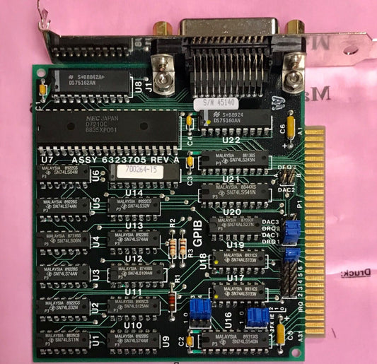 ALLEN BRADLEY GLOBE 6120-AGB 6181770 EC Level A79446 GPIB 6323706 667523 6323705