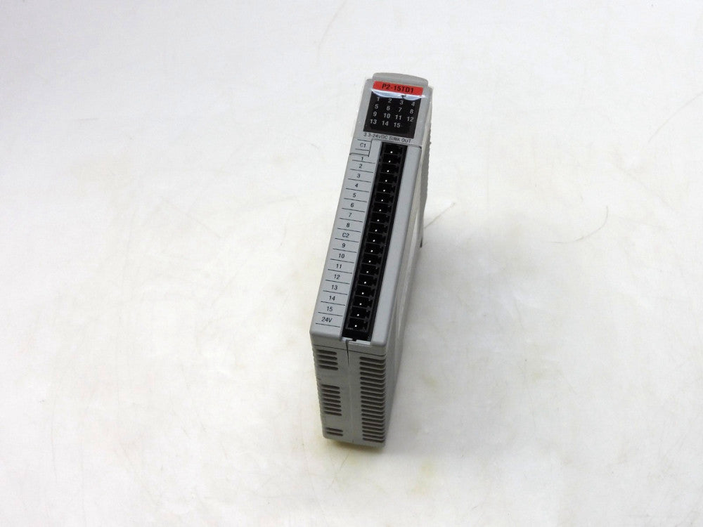 AUTOMATION DIRECT P2-15TD1 3.3-24VDC SINK OUTPUT MODULE