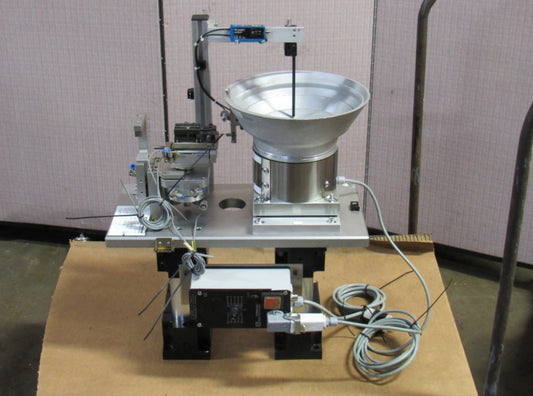OHRMANN MONTAGETECHNIK 10" ALUMINUM VIBRATORY BOWL FEEDER OA 325 ZF6 3879-1