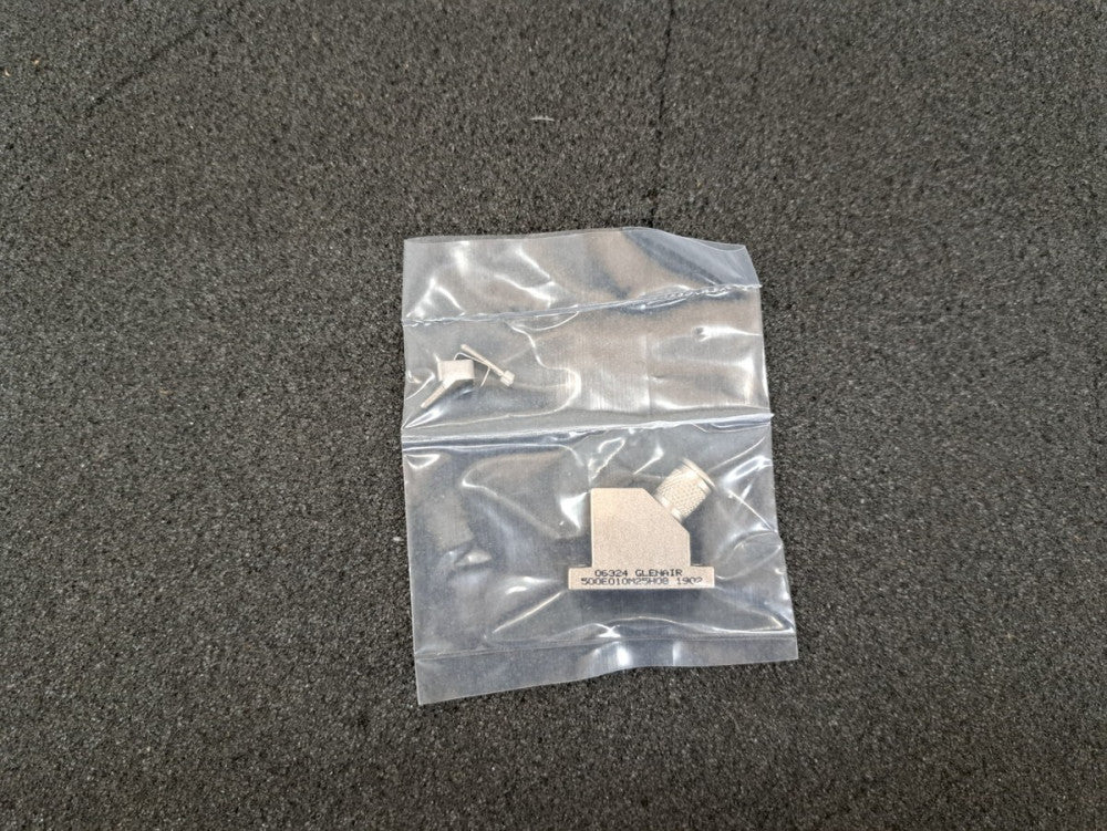 New, Glenair, 500E010M25H08, D-Sub Backshells MICRO-D ROUND/SIDE HEX HEAD JKSCR