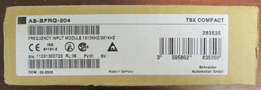 GROUPE SCHNEIDER MODICON TSX Compact Frequency Input Module FRQ 204 AS BFRQ 204 
