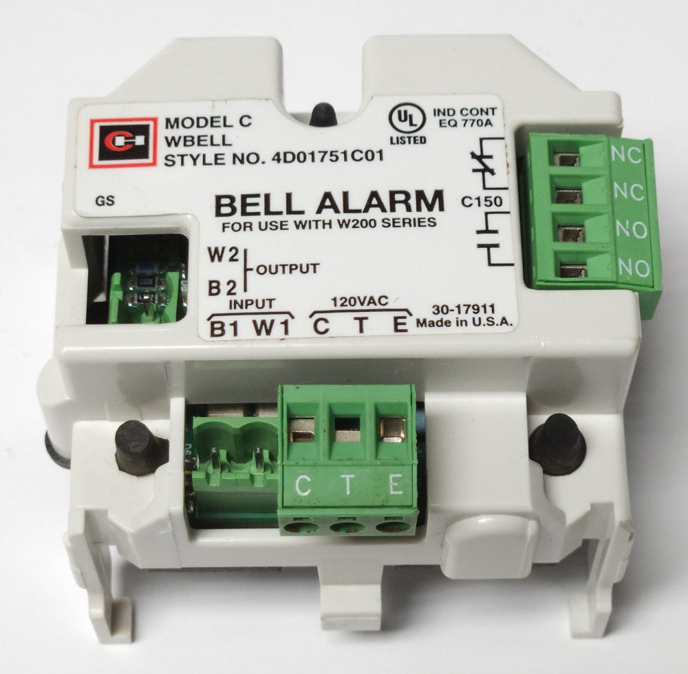 EATON CUTLER HAMMER WBELL W200 W+200 Advantage Bell Alarm Module