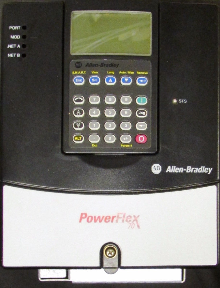 ALLEN BRADLEY 20AB4P2A3AYNANNN .75-1HP 180-264V Power Flex 70 Drive