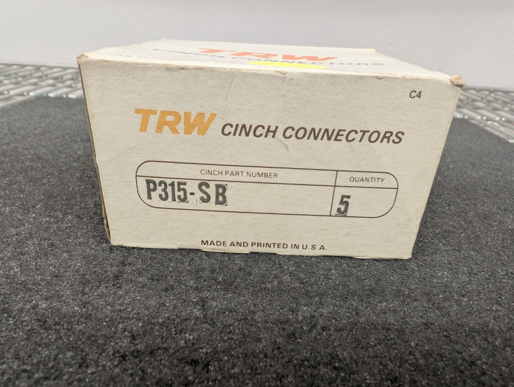 New, Cinch, P315-SB, JONES PLUG-15 CONTACTS