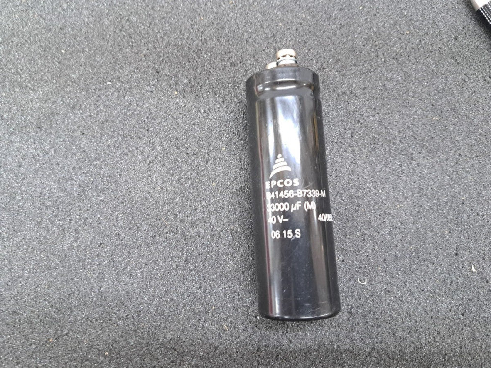 New, Epcos, B41456-B7339-M, CAP ALUM 33000UF 20% 40V SCREW