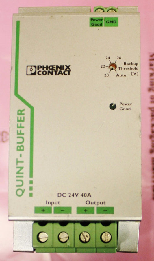PHOENIX CONTACT QUINTBUFFER 24DC 24DC 40 Power Supply 2320393